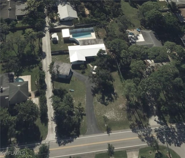 1260 26th Ave N, Naples, FL 34103 - aerial overview of property's location featuring a pool