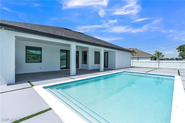 834 NW 2nd St, Cape Coral, FL 33993 - view of pool with a patio area