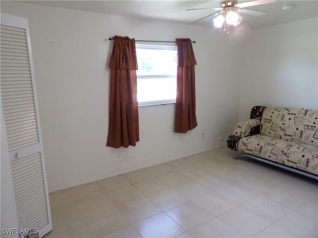 4807 6th St W, Lehigh Acres, FL 33971 - sitting room with a ceiling fan