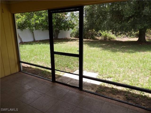 4807 6th St W, Lehigh Acres, FL 33971 - view of unfurnished sunroom