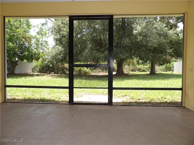 4807 6th St W, Lehigh Acres, FL 33971 - doorway featuring tile patterned flooring