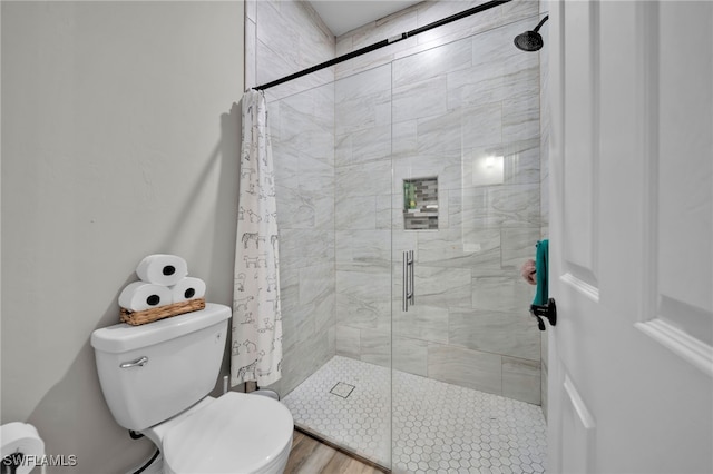 9785 Wheeler Rd, Labelle, FL 33935 - bathroom featuring toilet and a stall shower