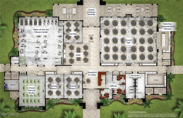 6992 Chapel Creek Ln, North Fort Myers, FL 33917 - view of home floor plan
