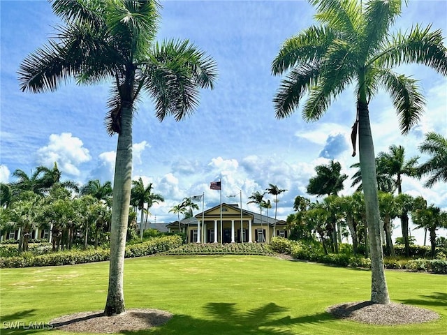9053 Cascada Way Unit 202, Naples, FL 34114 - view of community featuring a lawn