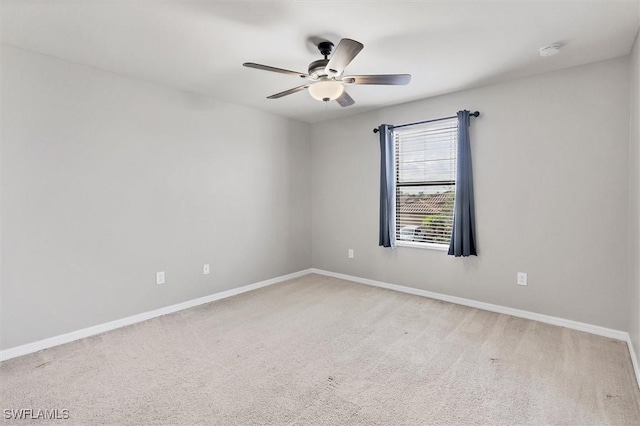 2738 Via Piazza Loop, Fort Myers, FL 33905 - carpeted empty room featuring a smoke detector and a ceiling fan