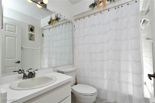 1612 Covington Meadows Cir, Lehigh Acres, FL 33936 - bathroom featuring vanity and toilet