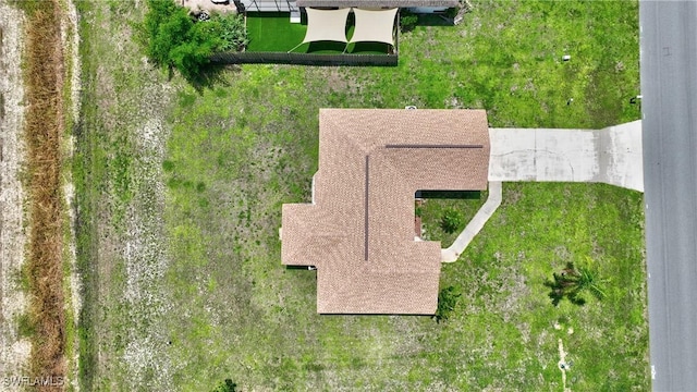 1612 Covington Meadows Cir, Lehigh Acres, FL 33936 - view from above of property