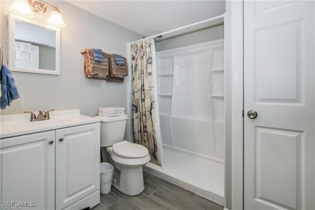 3226 Stringfellow Rd, Saint James City, FL 33956 - bathroom featuring vanity and a shower with curtain