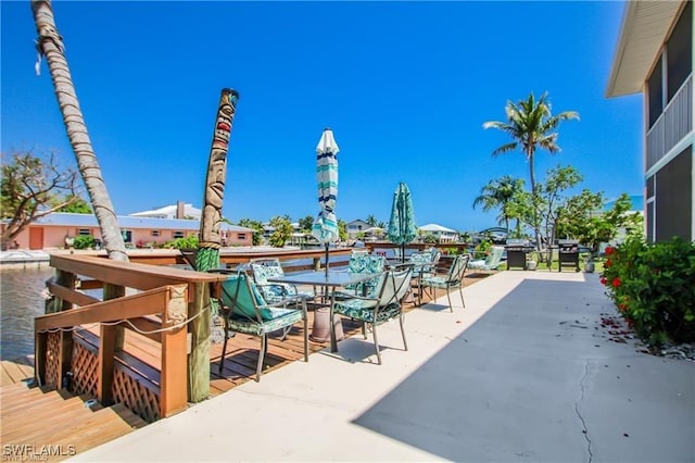 3226 Stringfellow Rd, Saint James City, FL 33956 - view of home's community featuring outdoor dining area