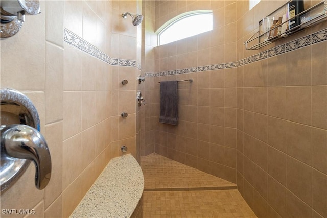 19801 N River Rd, Alva, FL 33920 - full bathroom with tiled shower