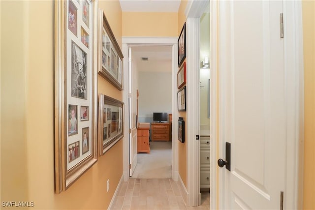 19801 N River Rd, Alva, FL 33920 - hallway with baseboards