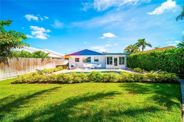 778 98th Ave N, Naples, FL 34108 - back of house with a patio area
