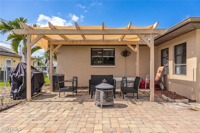 1831 SE 6th St, Cape Coral, FL 33990 - view of patio with a grill