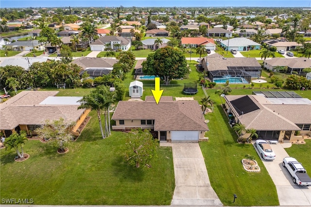 1831 SE 6th St, Cape Coral, FL 33990 - aerial view of residential area