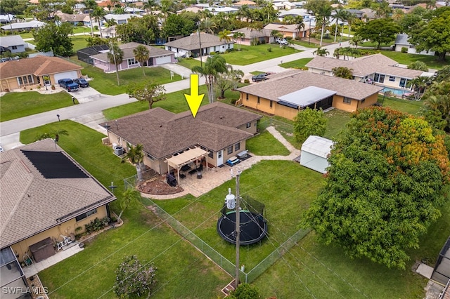1831 SE 6th St, Cape Coral, FL 33990 - aerial perspective of suburban area