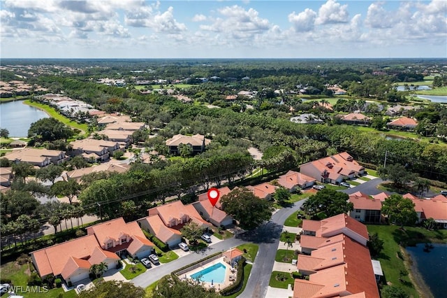 4718 Via Carmen, Naples, FL 34105 - view of property location with nearby suburban area and a nearby body of water