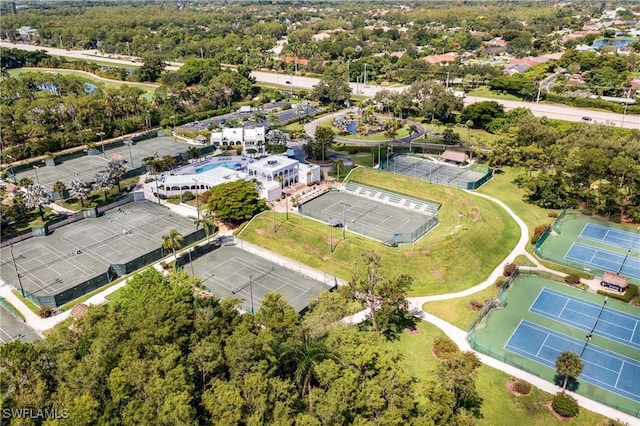 4718 Via Carmen, Naples, FL 34105 - aerial view of property's location