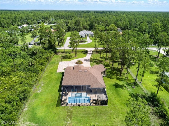 1912 Jung Blvd E, Naples, FL 34120 - drone / aerial view of a heavily wooded area