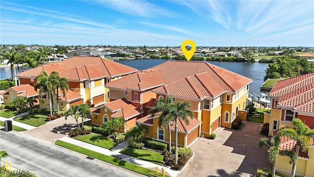 178 Shadroe Cove Cir Unit 903, Cape Coral, FL 33991 - aerial view of residential area with a large body of water