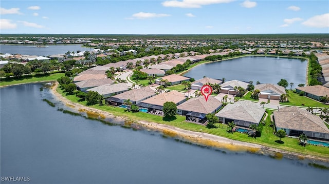 14803 Edgewater Cir, Naples, FL 34114 - aerial view of residential area featuring a nearby body of water