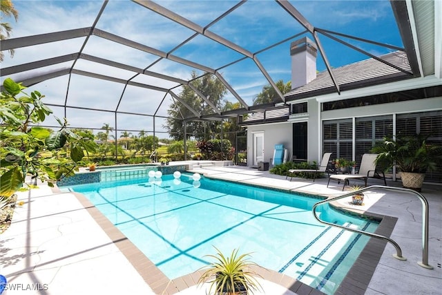 4372 Bittern Ct, Naples, FL 34119 - outdoor pool with a patio