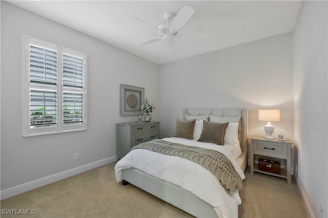 10082 Palazzo Dr, Naples, FL 34119 - bedroom featuring carpet floors and a ceiling fan