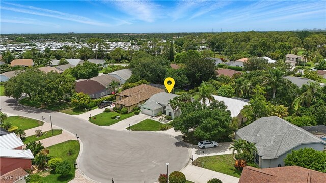 6643 Craven Hill Way, Naples, FL 34104 - aerial view of residential area