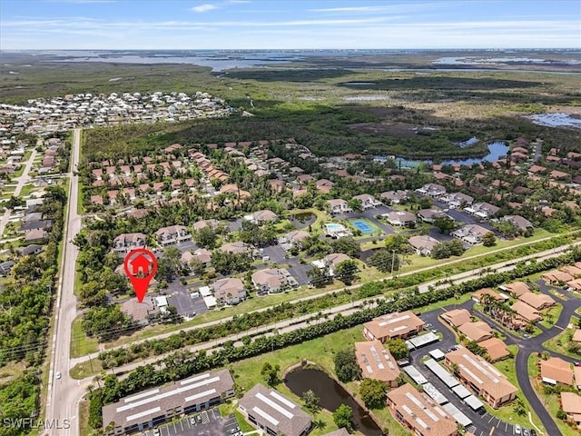 6296 Sugar Bush Ln Unit C, Fort Myers, FL 33908 - view of property location with nearby suburban area and a nearby body of water