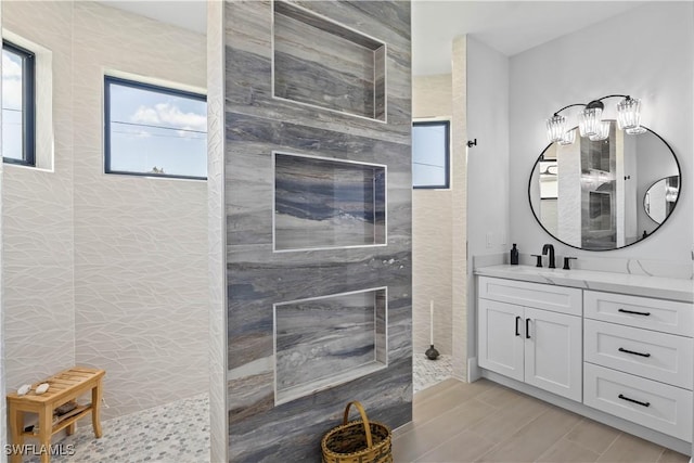 301 NW 36th Ave, Cape Coral, FL 33993 - full bath with vanity and a walk in shower