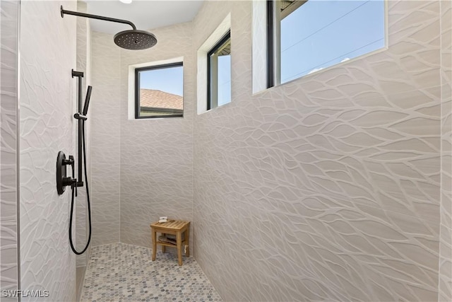 301 NW 36th Ave, Cape Coral, FL 33993 - bathroom featuring tiled shower