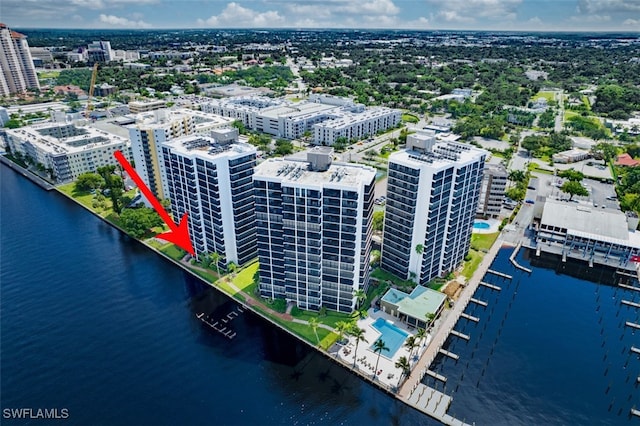 1900 Virginia Ave Unit 102, Fort Myers, FL 33901 - bird's eye view of a large body of water