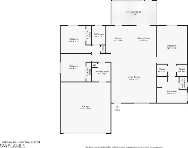 834 Chezy St E, Lehigh Acres, FL 33974 - photo 2