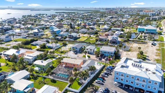 111 Bahia Via, Fort Myers Beach, FL 33931 - aerial view of residential area with a large body of water