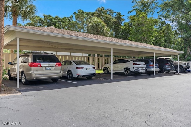 3200 Binnacle Dr Unit C1, Naples, FL 34103 - view of covered parking lot