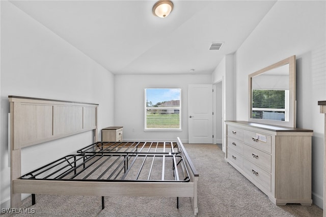 2801 50th St SW, Lehigh Acres, FL 33976 - bedroom featuring carpet flooring and vaulted ceiling
