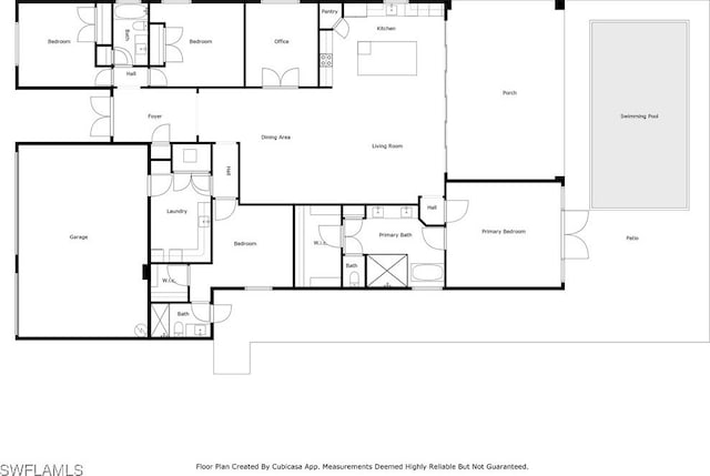 240 Allamanda Way, Naples, FL 34114 - view of property floor plan