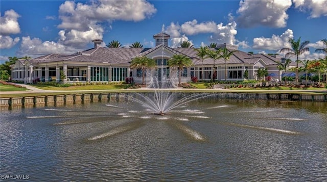 9636 Hemingway Ln Unit 4201, Fort Myers, FL 33913 - view of property with a water view