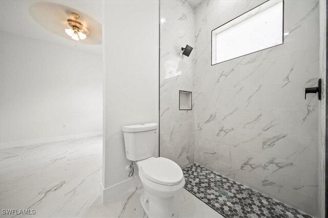 448 Majors Ave S, Lehigh Acres, FL 33974 - bathroom with a marble finish shower and marble finish flooring