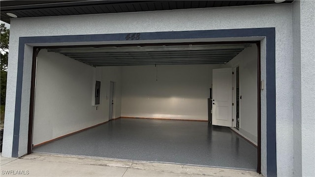 448 Majors Ave S, Lehigh Acres, FL 33974 - garage featuring electric panel
