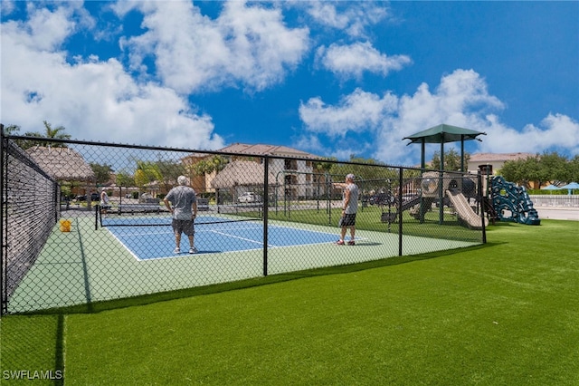 3939 Pomodoro Cir Unit 103, Cape Coral, FL 33909 - view of tennis court
