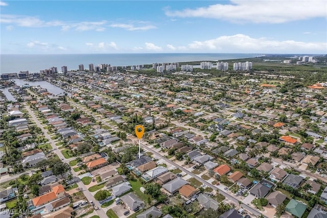 614 105th Ave N, Naples, FL 34108 - view of property location with a large body of water and nearby urban area