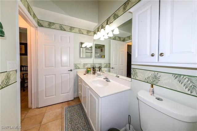 314 Melrose Pl Unit 33, Naples, FL 34104 - bathroom with vanity and tile patterned flooring