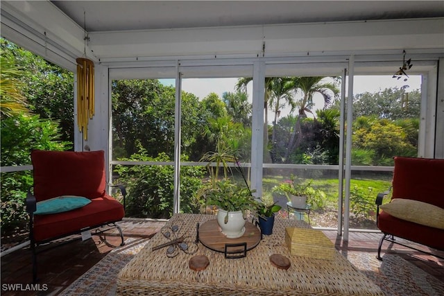 314 Melrose Pl Unit 33, Naples, FL 34104 - sunroom / solarium with wood finished floors