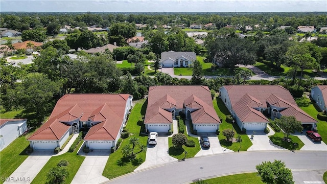 314 Melrose Pl Unit 33, Naples, FL 34104 - aerial perspective of suburban area