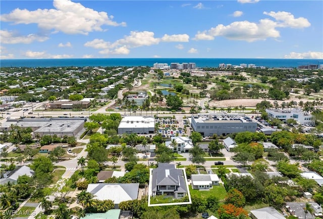 850 10th St N, Naples, FL 34102 - aerial perspective of suburban area with a large body of water