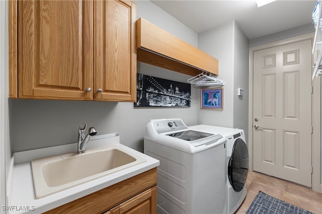 3681 Mossy Oak Dr, Fort Myers, FL 33905 - washroom featuring washer and clothes dryer and cabinet space