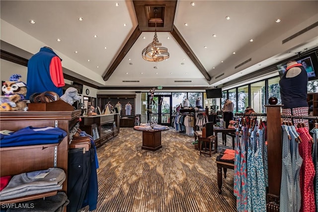 6632 Glen Arbor Way, Naples, FL 34119 - miscellaneous room with french doors