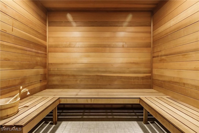 6632 Glen Arbor Way, Naples, FL 34119 - sauna / steam room featuring wooden walls and wooden ceiling