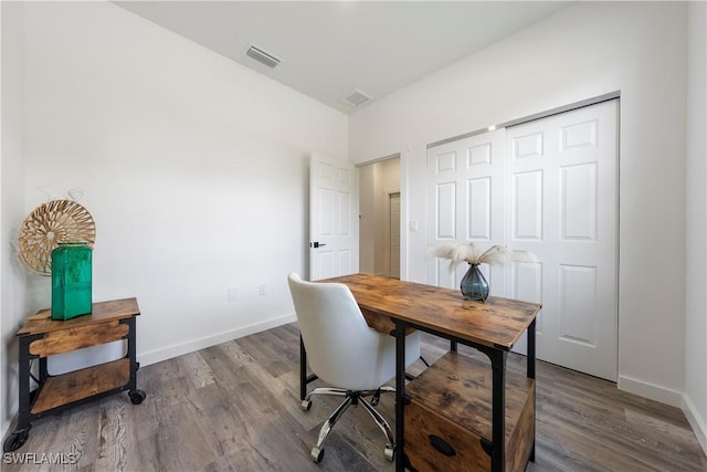2429/2431 Lola Ave S, Lehigh Acres, FL 33973 - office with wood finished floors
