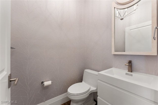 2274 Hawksridge Dr, Naples, FL 34105 - bathroom with toilet and vanity